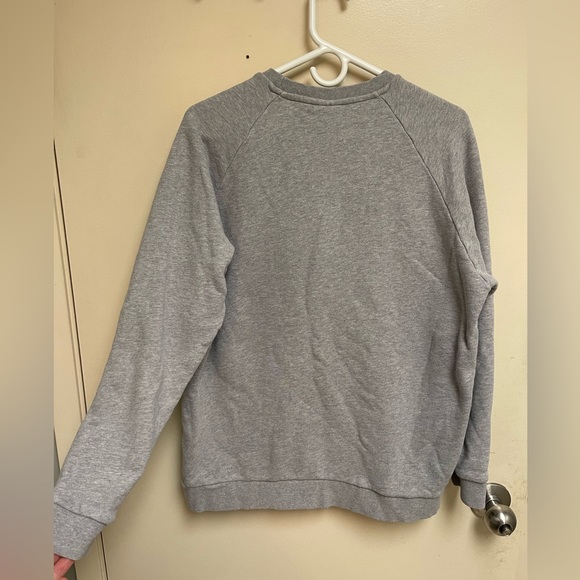 Adidas Grey Sweater Crewneck size Large - Picture 5 of 6